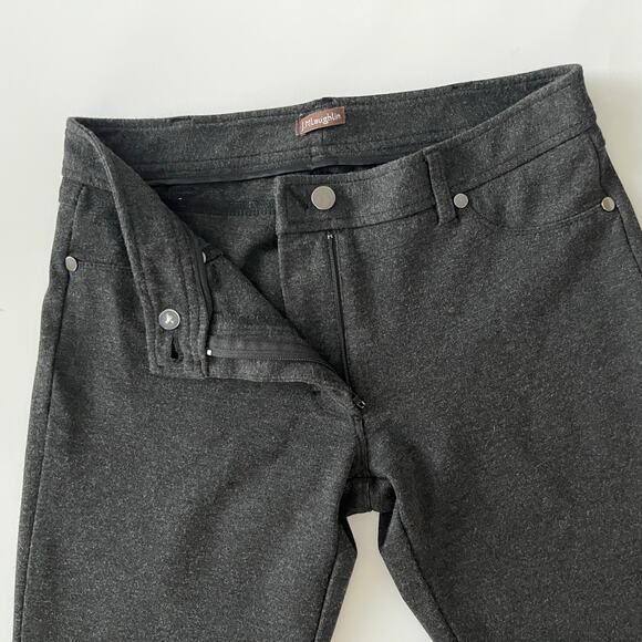 J. McLaughlin Ponte Knit Pants Crop Ankle Skinny Stretch Charcoal Gray Size 0/26 - Picture 4 of 9